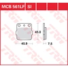 Image de TRW Plaquettes de frein, et mâchoires moto, MCB561 Allround organique