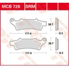Image de TRW Plaquettes de frein, et mâchoires moto, MCB726SRM Sinter maxi scooter