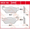 Image de TRW Plaquettes de frein, et mâchoires moto, MCB786SRM Sinter maxi scooter