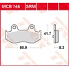Image de TRW Plaquettes de frein, et mâchoires moto, MCB746SRM Sinter maxi scooter