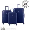 Image de SET DE 3 VALISES RIGIDES BLUE CH3 (TAILLES S, M, L)