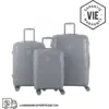 Image de SET DE 3 VALISES RIGIDES Silver CH3 (TAILLES S, M, L)