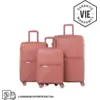 Image de SET DE 3 VALISES RIGIDES Pink Gold PP5 (TAILLES S, M, L)