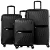 Image de SET DE 3 VALISES RIGIDES Black PP5 (TAILLES S, M, L)