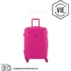 Image de VALISE RIGIDE FUSHIA CH3 MOYENNE (TAILLE M)