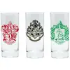 Image de Verre de Harry Potter - Poudlard, Serpentard & Gryffondor - pour Indifférent - transparent Standard
