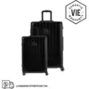 Image de SET DE 2: VALISES RIGIDES BLACK FE204 (TAILLE S,M)