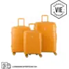 Image de SET DE 3 VALISES RIGIDES DARK YELLOW CH3 (TAILLES S, M, L)