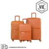Image de SET DE 3 VALISES RIGIDES Orange PP5 (TAILLES S, M, L)
