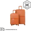 Image de KIT SOLO :SET DE 2 VALISES RIGIDES ORANGE PP5(TAILLE S,M)