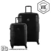 Image de SET DE 2 SOLO : VALISES RIGIDES BLACK CH3(TAILLE S,M)