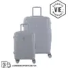 Image de SET DE 2 SOLO : VALISES RIGIDES SILVER CH3(TAILLE S,M)