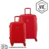 Image de KIT DE 2 SOLO : VALISES RIGIDES RED CH3(TAILLE M,L)