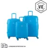 Image de SET DE 3 VALISES RIGIDES Blue Light CH3 (TAILLES S, M, L)