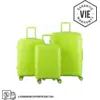 Image de SET DE 3 VALISES RIGIDES LIME CH3 (TAILLES S, M, L)