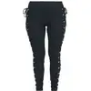 Image de Legging Gothic de Gothicana by EMP - Built For Comfort - XS à 3XL - pour Femme - noir L