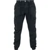 Image de Pantalon Cargo de Urban Classics - Treillis élastiqué - S à 5XL - pour Homme - noir S