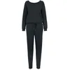 Image de Salopette de Urban Classics - Ladies Long Sleeve Terry Jumpsuit - XS à XL - pour Femme - noir XS