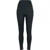 Image de Legging de Urban Classics - Leggings Taille Haute En Jersey Femme - XS à 4XL - pour Femme - noir XS