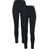 Image de Legging de Urban Classics - Leggings Jersey Pre-Pack - Lot De 2 - XS à 5XL - pour Femme - noir XXL