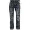 Image de Jean de Black Premium by EMP - Johnny - W30L32 à W36L34 - pour Homme - gris foncé W36L34