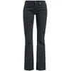 Image de Jean de Black Premium by EMP - Grace - Jean Noir À Revers - W26L32 à W40L34 - pour Femme - noir W27L30