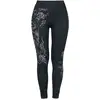 Image de Legging de Rock Rebel by EMP - Leggings Imprimé Crâne - XS à XXL - pour Femme - noir S