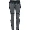 Image de Jean de Rock Rebel by EMP - Megan - W27L32 à W30L32 - pour Femme - gris W30L32