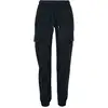 Image de Bas de survêtement de Urban Classics - Bas de Jogging Cargo Taille Haute - XS à 5XL - pour Femme - noir 4XL