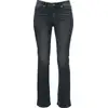 Image de Jean de Black Premium by EMP - Grace - Jean Évasé Gris Foncé - W27L32 à W29L32 - pour Femme - gris W27L32
