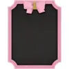 Image de Tableau noir 1st Birthday avec contour rose 23x18cm