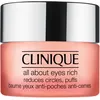 Image de Clinique - All About Eyes Rich Baume Yeux Anti-poches Et Anti-cernes 15ml