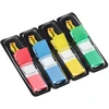 Image de Post-it Marque-pages souples 11,9 x 43,1 mm - 4 couleurs assorties (Rouge, Bleu, Jaune, Vert) - 4 x 35 index