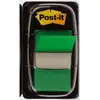 Image de Carte de 50 Index Post-it repositionnables - 2.5 x 4,4 cm - vert
