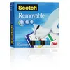 Image de Ruban adhésif repositionnable Scotch Magic Tape - 19 mm x 33 m - en boite