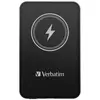 Image de Batterie de secours externe (power bank) - Verbatim charge 'n' go lithium polymère (lipo) 5000 mah recharge sans fil noir
