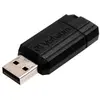 Image de Verbatim micro-clé usbpinstripe de 8 go - noire