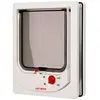 Image de Chatière 4 voies ouverture magnétique Kerbl Mate Blanc TU 80866