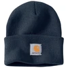 Image de Bonnet Carhartt Watch Hat Homme Bleu Marine OS A18-NVY