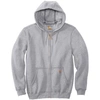 Image de Veste Carhartt Sweatshirt à capuche zippé Homme Gris L K122-HGY