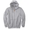 Image de Veste Carhartt Sweatshirt à capuche zippé Homme Gris XL K122-HGY