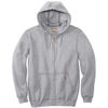 Image de Veste Carhartt Sweatshirt à capuche zippé Homme Gris S K122-HGY