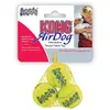 Image de Balle de tennis pour chien Kong Company Air Squeakair (x3) Jaune 19,7x10,8x6,4 cm 74012063