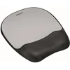 Image de Fellowes Ergo Mouss' Tapis de souris ergonomique avec repose-poignet intégré - Aluminium