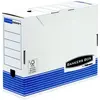 Image de Bankers Box Boîte archives format A4 en carton montage automatique - Dos 15 cm - Blanc - Lot de 10