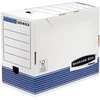 Image de Bankers Box Boîte archives format A4 en carton montage automatique - Dos 20 cm - Blanc - Lot de 10