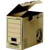 Image de Boîte archives Bankers Box Earth Series - A4 - H. 254 mm x l. 15 cm x P. 319 mm - Kraft naturel - 100% recyclé certifié FSC - Lot de 20