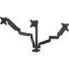 Image de Fellowes Bras support écran triple articulé Platinum Series - Noir
