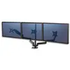 Image de Bras porte écran Fellowes Platinum Series - triple horizontal - à pince