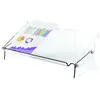 Image de Support-documents Fellowes Clarity - réglable en hauteur - pour documents formats A4 et A3 - en acrylique transparent